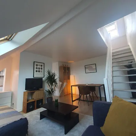 Modern & Spacious Duplex Apartmán Boulogne-Billancourt